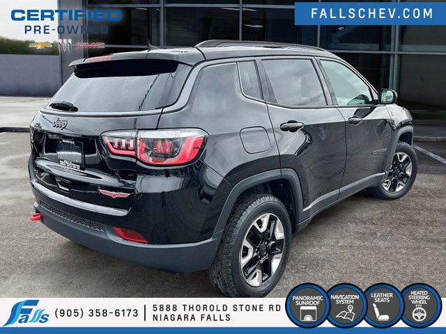 2018 Jeep Compass Trailhawk LEATHER,NAV,4X4,SUNROOF in Cars & Trucks in St. Catharines - Image 3