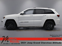 Recent Arrival! 2021 Jeep Grand Cherokee Altitude Bright White Clearcoat 4WD 8-Speed Automatic Penta... (image 1)