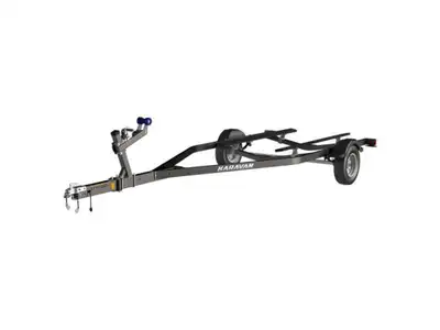 Galvanized 2023 Karavan Boat Single Axle 2400 Lbs Bunk The Single Axle 2400 lbs Bunk Trailer matches...