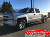 2018 CHEVROLET SILVERADO 1500 CUSTOM 4X4 CREW