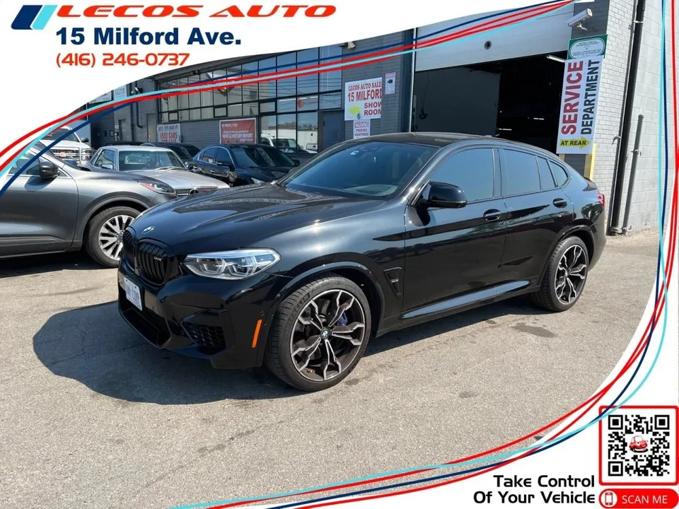 2020 BMW X4 M Competition Nav back up pan roof AWD