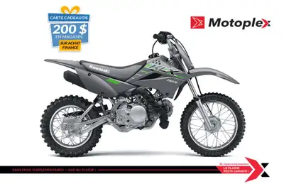 KLX110R Comme moto conviviale pour les debutants ou instrument de plaisir la KLX110R et la KLX110R L...