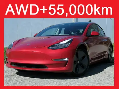 ***DUAL MOTOR+ALL WHEEL DRIVE***LONG RANGE 530KM***TESLA WARR 2029 OR 192,000KM***530KM PER CHARGED...