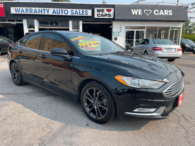 2018 Ford Fusion SE BT U-CONNECT REV CAM PWR HEAT LEATHER SPORT. in Cars & Trucks in City of Toronto - Image 4