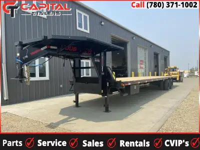 Capital Trailers carries Double A Trailers, Alberta Manufactured, Located in Edmonton, Alberta. Goos...