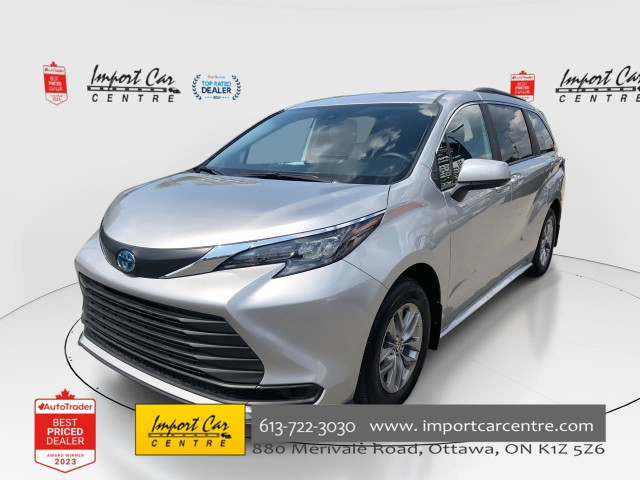 2025 Toyota Sienna LE 8-Passenger LIKE NEW!! 5,946KMS, HYBRI... in Cars & Trucks in Ottawa
