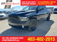 2018 Ram 1500 SPORT | SUNROOF | BACKUP CAM | $0 DOWN