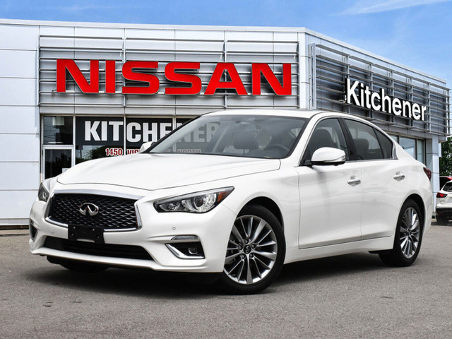 2023 Infiniti Q50 LUXE AWD-Leather| Roof| Camera in Cars & Trucks in Kitchener / Waterloo