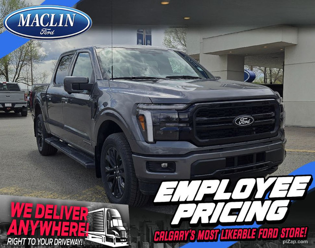 2025 Ford F-150 LARIAT | BLACK APP PKG | MOBILE OFF PKG | TOW PK in Cars & Trucks in Calgary