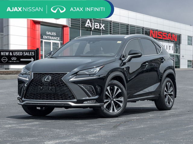 2018 Lexus NX 300 F-SPORT 3 PACKAGE - FULLY LOADED | BLACK ON RE in Cars & Trucks in Oshawa / Durham Region