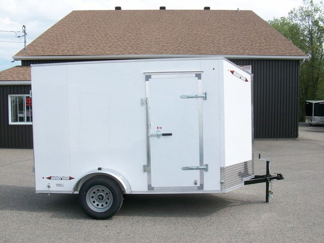  2024 Weberlane CARGO 6' X 10' V-NOSE 1 ESSIEU 3 PORTES CONTRACT in Travel Trailers & Campers in Laval / North Shore - Image 4