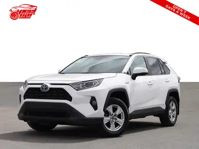 Check out this stylish and fuel-efficient 2020 Toyota RAV4 Hybrid XLE! With its sleek white exterior...