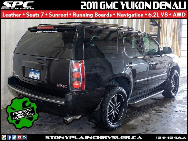  2011 GMC Yukon Denali - AWD, Leather, Seats 7, Sunroof in Cars & Trucks in St. Albert - Image 4