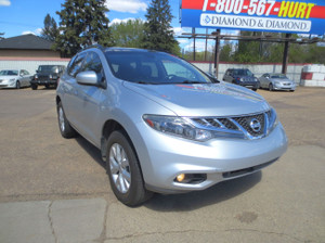 2011 Nissan Murano SL AWD w/R.Cam/Htd Lthr/Pano Roof/Bluetooth/AUX ~ Only 78k