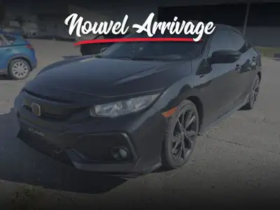Le Honda Civic Sport Hatchback 2017 combine le dynamisme d'une compacte sportive avec la praticité d...