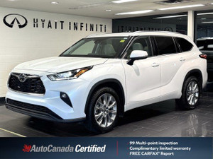 2022 Toyota Highlander Limited - No Accidents | Panoramic Roof | Adaptive Cruise Control
