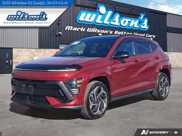 2025 Hyundai Kona N Line AWD | Sunroof | Heated Wheel + Seats in Cars & Trucks in Guelph