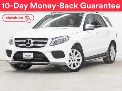 2018 Mercedes-Benz GLE 400 4Matic AWD w/ Rearview Cam, Dual Zone