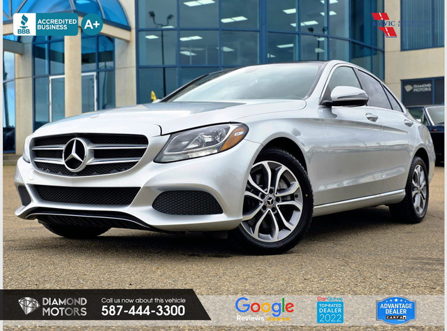 2017 Mercedes-Benz C-Class C300 4MATIC in Cars & Trucks in Edmonton