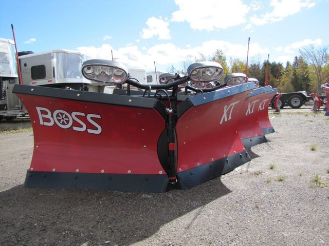 BOSS 8ft 2in Poly V-Blade Plow in Heavy Equipment in Peterborough