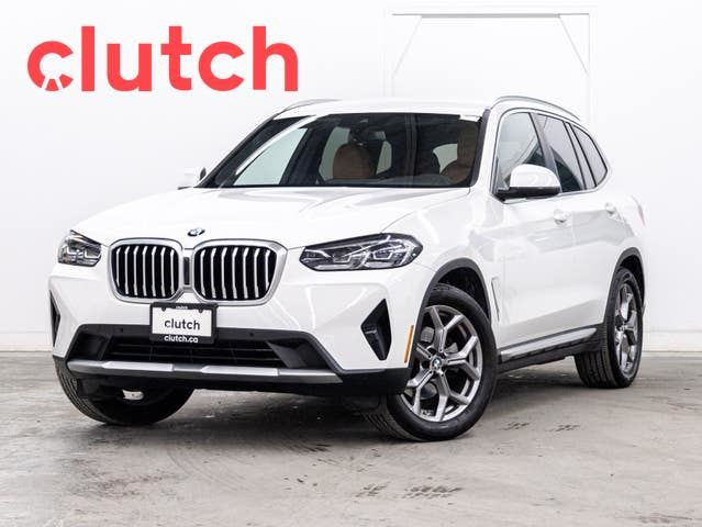 2024 BMW X3 xDrive30i AWD w/ Front Heated Seats, Rearview Cam, P dans Autos et camions  à Ville de Toronto