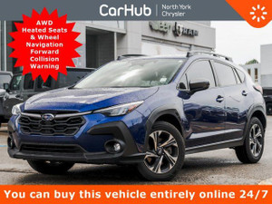 2024 Subaru XV Crosstrek Touring AWD Heated Seats & Wheel Navi Forward Collision Warning