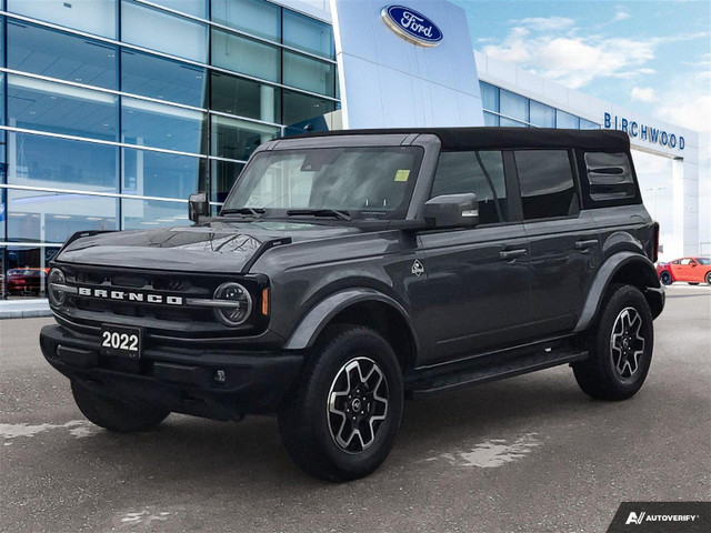 2022 Ford Bronco Outer Banks Appearance Pack | Accident Free | L in Cars & Trucks in Winnipeg