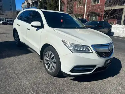 2016 ACURA MDX TECH PACKAGE 178000KM - AWD - NEW TIRES - SAFETIED INCLUDED - LEATHER LOADED WITH NAV...