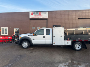 2016 Ford F-550 DRW Plow & Sander Truck VMAC ONE OWNER !