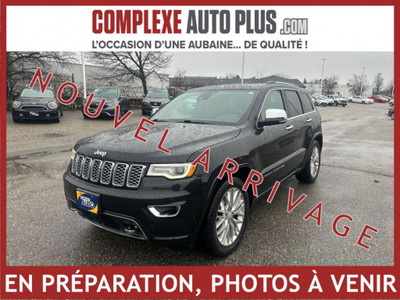 2018 Jeep Grand Cherokee Overland 4x4 *GPS,Cuir,Toit pano