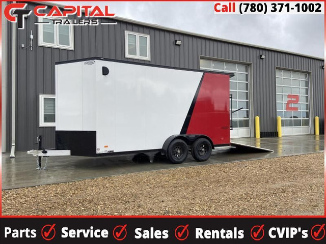 2023 Bravo Trailers 7FT x 14FT Cargo Trailer Silver Star Ramp Do in Cargo & Utility Trailers in Strathcona County