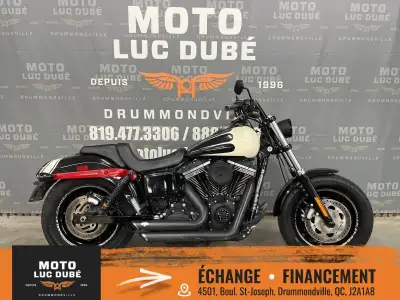 Harley-Davidson FXDF Fat Bob 2014 44 816 KM MOTEUR 110 STAGE 3 ÉCHAPPEMENT VANCE-HINES SHORT SHOT FI...