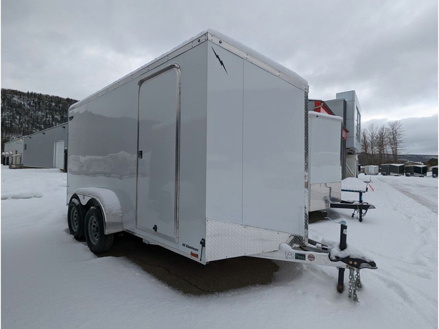  2023 Lightning LTF714TA2 7X14 BLANCHE in Cargo & Utility Trailers in Gaspé