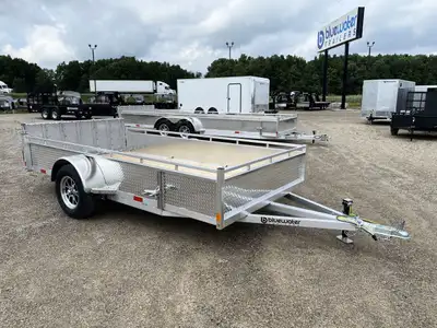 Canadian Mennonite Built Single Axle Aluminum Utility Trailer is $4,380.00 ! Ord: E1574-4106 - Ser:...