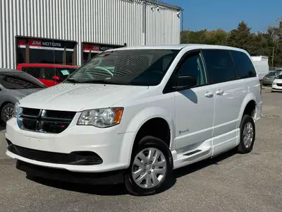 Visit JDM-Motors.ca for more vehicles in stock. 2018 Dodge Grand Caravan BraunAbility Wheelchair Acc...
