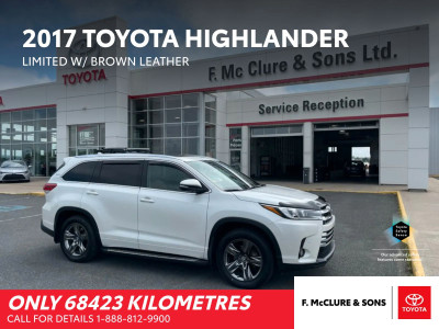 2017 Toyota Highlander Limited Very low mileage