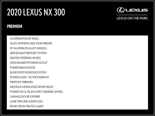  2020 Lexus NX 300 Premium Pkg|Safety Certified|Welcome Trades| in Cars & Trucks in City of Toronto - Image 2