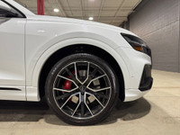 Glacier White Metallic Exterior On Arras Red w/Gray Stitch, Perforated Valcona Leather w/Diamond Sti... (image 7)
