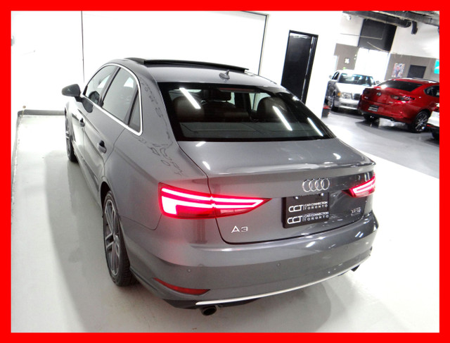 2018 Audi A3 2.0 TFSI QUATTRO PROGRESSIV *LEATHER/SUNROOF/BLUETO in Cars & Trucks in City of Toronto - Image 4