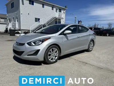 See Dealer Website for Details. 2015 Hyundai Elantra **GL**SIEGES CHAUFFANTS**BLUETOOTH**