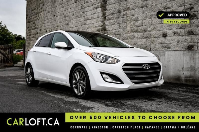 2016 Hyundai Elantra GT Limited • SUNROOF • HEATED LEATHER in Cars & Trucks in Kingston