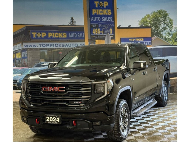 2024 GMC Sierra 1500 AT4, Fully Loaded, 3.0 Liter Diesel, One Ow in Cars & Trucks in North Bay