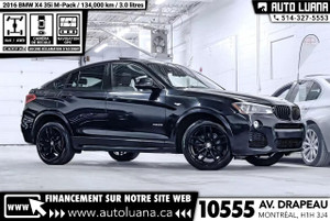 2016 BMW X4 XDrive35i M PACK CAMERA/NAVIGATION/HUD/CUIR/TOIT