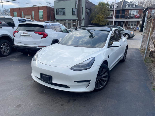 2021 Tesla Model 3 Standard Range Plus *WHITE INTERIOR, BACKUP C in Cars & Trucks in Hamilton