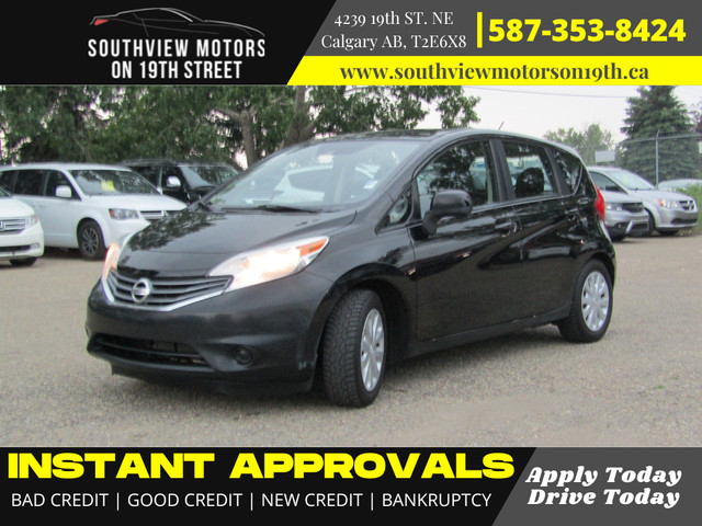 2014 Nissan Versa Note AUTOMATIC-LOW KMS *FINANCING AVAILABLE in Cars & Trucks in Calgary