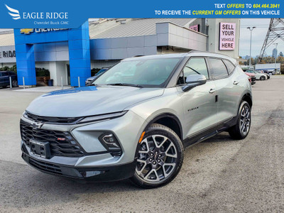 2024 Chevrolet Blazer RS AWD, HD surround vision, heated seat...