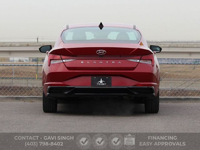 2021 HYUNDAI ELANTRA LUXURY | LEATHER | SUNROOF | LOADED WITH LO in Cars & Trucks in Calgary - Image 3