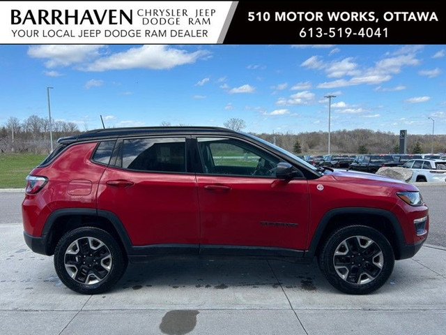 2018 Jeep Compass Trailhawk 4x4 | Nav | Pano Roof | Leather in Cars & Trucks in Ottawa - Image 4