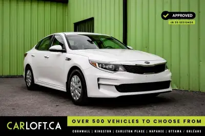 This 2016 Kia Optima is for sale today. This sedan has 102,362 kms. It's white in colour and is comp...