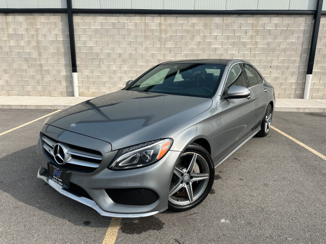 2015 Mercedes-Benz C300 4MATIC **AMG RIMS** in Cars & Trucks in Hamilton